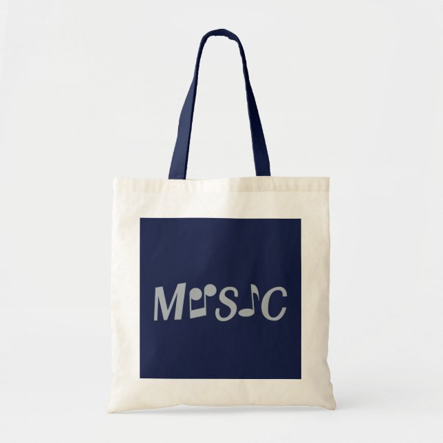 MUSIC custom tote bags (Front)
