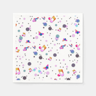 Music Dancing Napkin