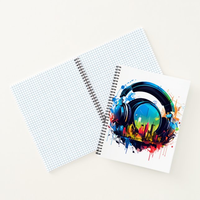 Music day and night notebook (Inside)