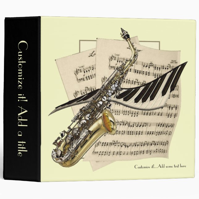 Music Design 2" Avery Binder (Front/Spine)