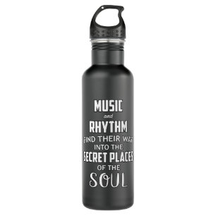Music DJ Dance Art Hip Hop Guitar Funny Gift Idea 710 Ml Water Bottle