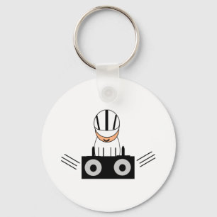 Music DJ Keychain