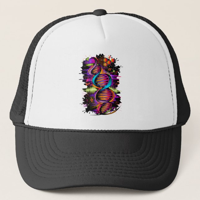 Music DNA Trucker Hat (Front)