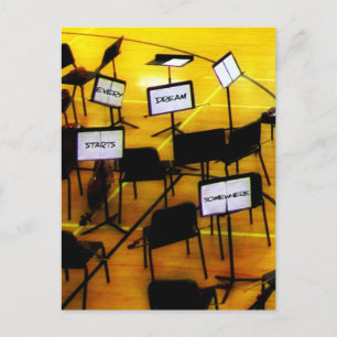 Music Dreams Postcard