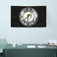 Music driven banner