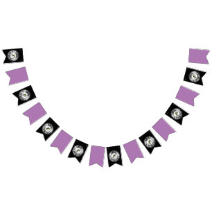 Music driven bunting flags