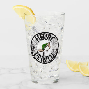 Music driven  glass