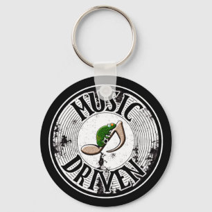 Music driven keychain