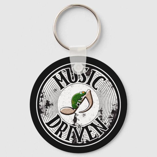 Music driven  keychain (Front)