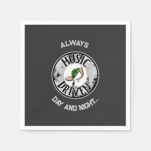 Music driven   napkin