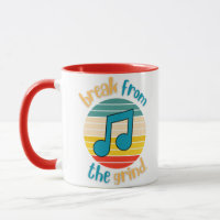 Music Eighth Note Coffee Mug
