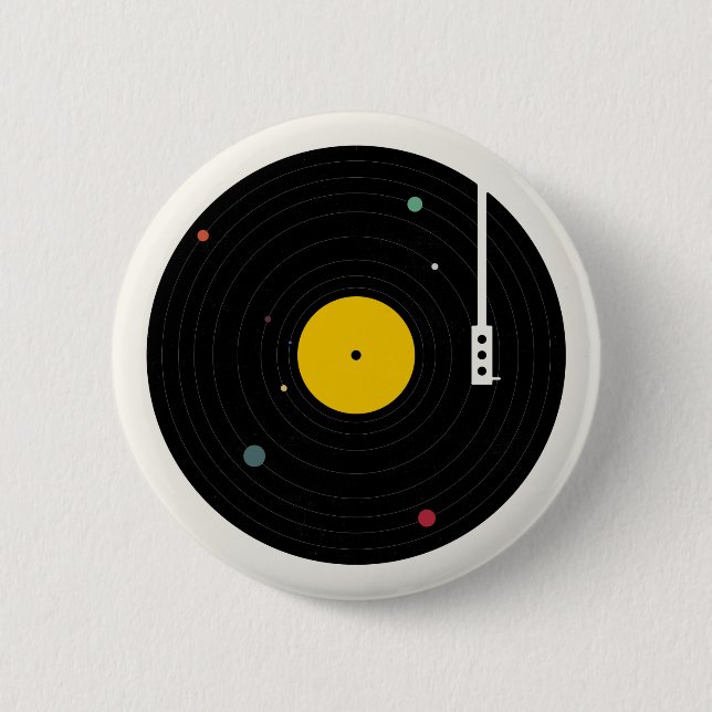 Music Everywhere | Florent Bodart 2 Inch Round Button (Front)