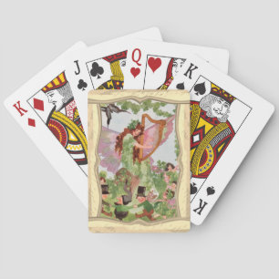 Music Faerie Playing Music Cards