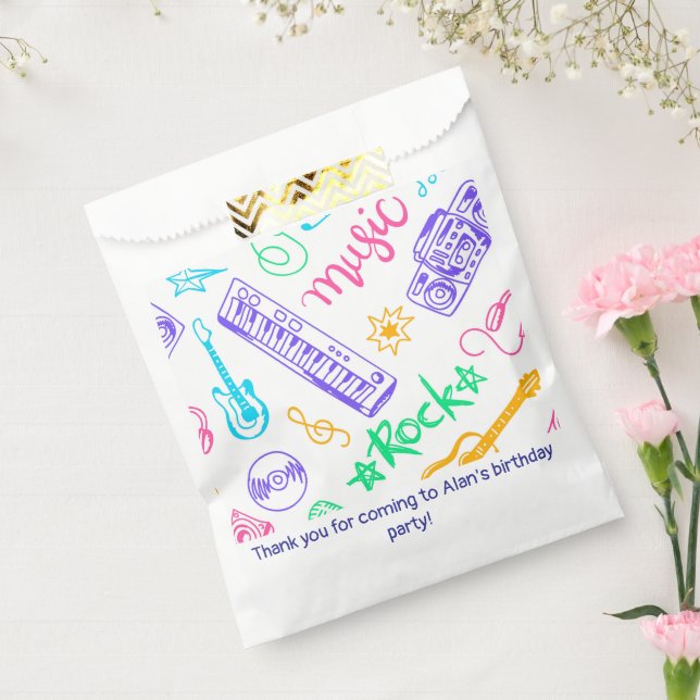 Music Favour Bag (Sealed)