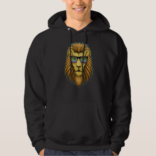 Music Festival Animal Pet Lion Concerts Dj Hoodie