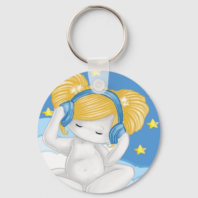 Music for the soul keychain (Front)