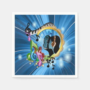 Music for the Soul Napkin