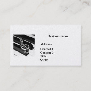 Music Gclef Business Card