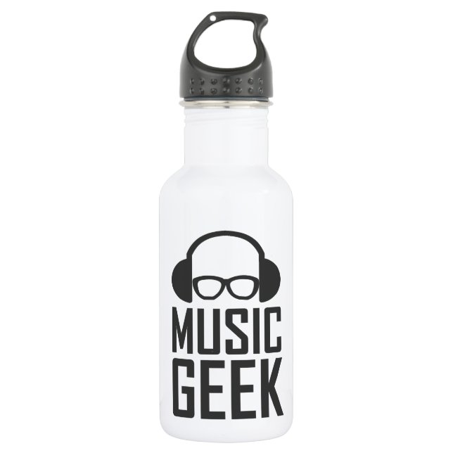 Music Geek 532 Ml Water Bottle (Front)