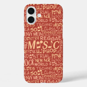 Music Genres Word Collage cases