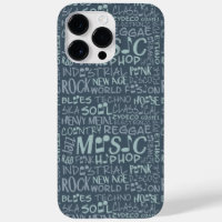 Music Genres Word Collage cases