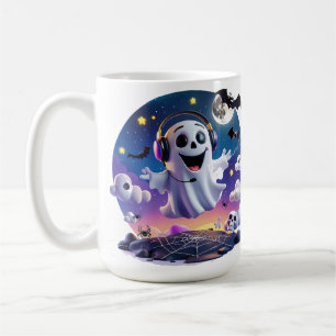 Music Ghost Coffee Mug