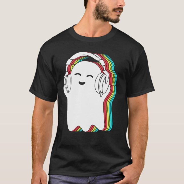 Music ghost T-Shirt (Front)