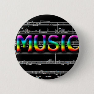 Music Gifts! 2 Inch Round Button