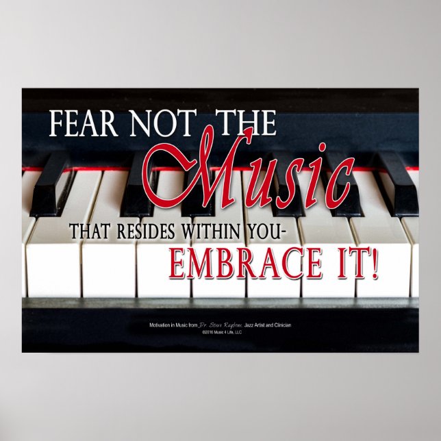 Music Gifts Piano Students - Piano Poster (Front)