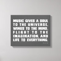 Music Gives A Soul To The Universe