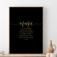 Music Gives A Soul To The Universe, Plato Quote