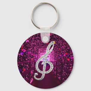 Music Glef Keychains