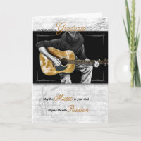 Music Graduate Congratulations - Guitarist