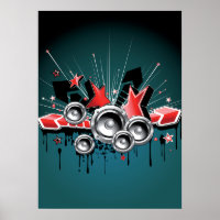 Music Graphic Speakers Audio