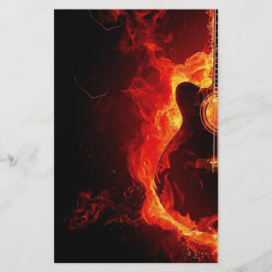 music guitar flames fire note dance Destiny'S Flyer