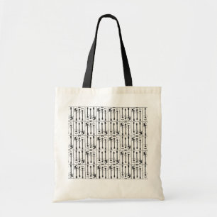music, guitars tote bag