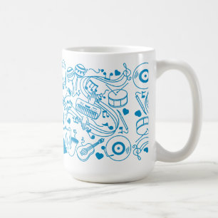 Music Hands - ASL Design Coffee Mug