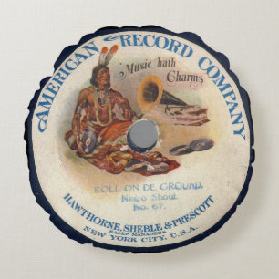 Music hath charms round pillow