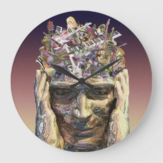 Music Head clock
