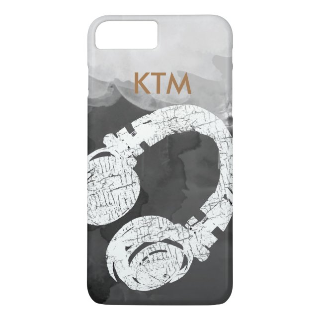 music Headphone Case-Mate iPhone Case (Back)