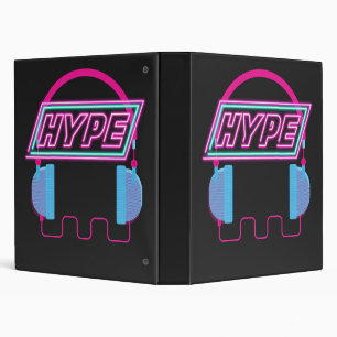 music headphone hype binder