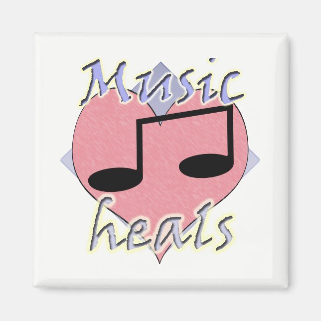 Music Heals Magnet (Front)