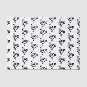 Music Heart - I Love Music Tissue Paper