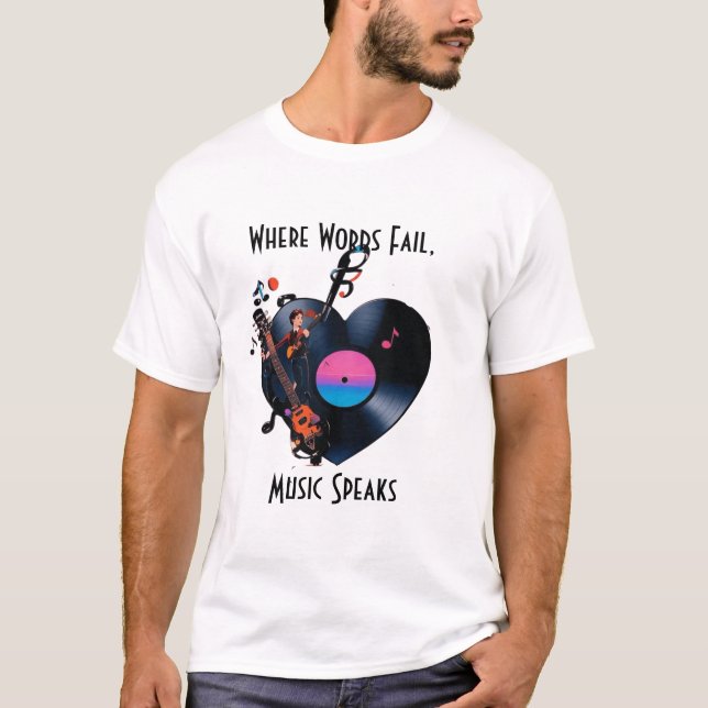 Music  Hoodie T-Shirt (Front)