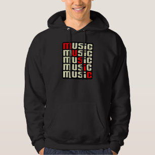 Music hoodies and t shirts