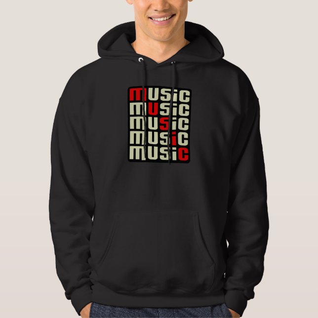 Music hoodies and t shirts (Front)
