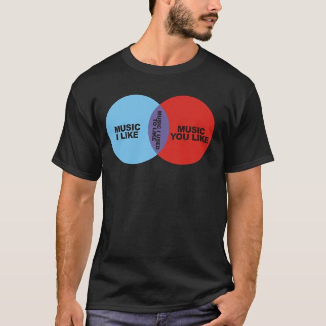 Music i used to like T-Shirt (Front)