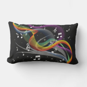 Music Illustration throw pillows