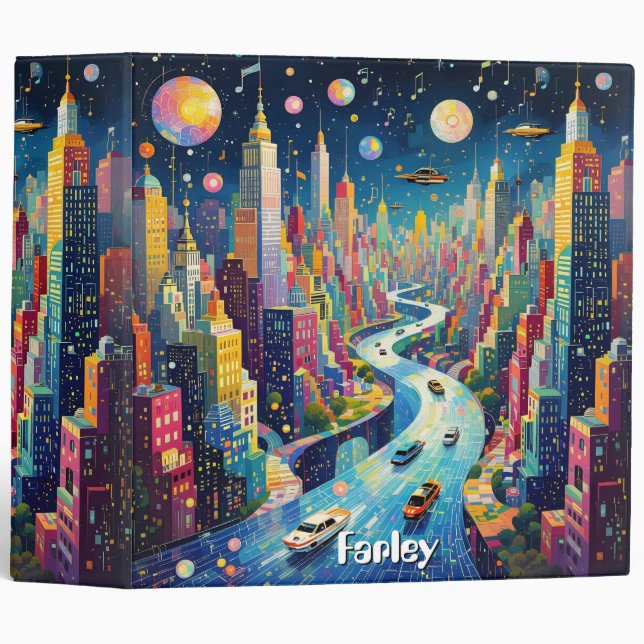 Music in a Future World Binder (Front/Spine)