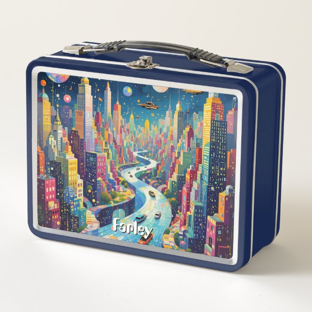 Music in a Future World Metal Lunch Box (Front)